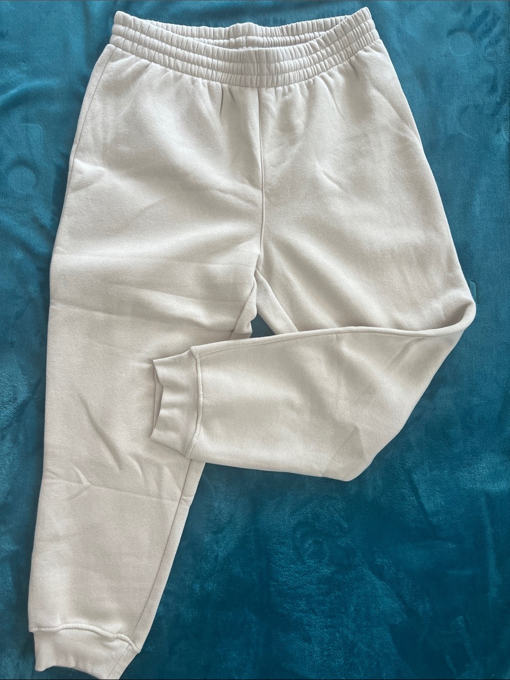 CALIA by Carrie Underwood Light Tan Cozy Fleece Joggers